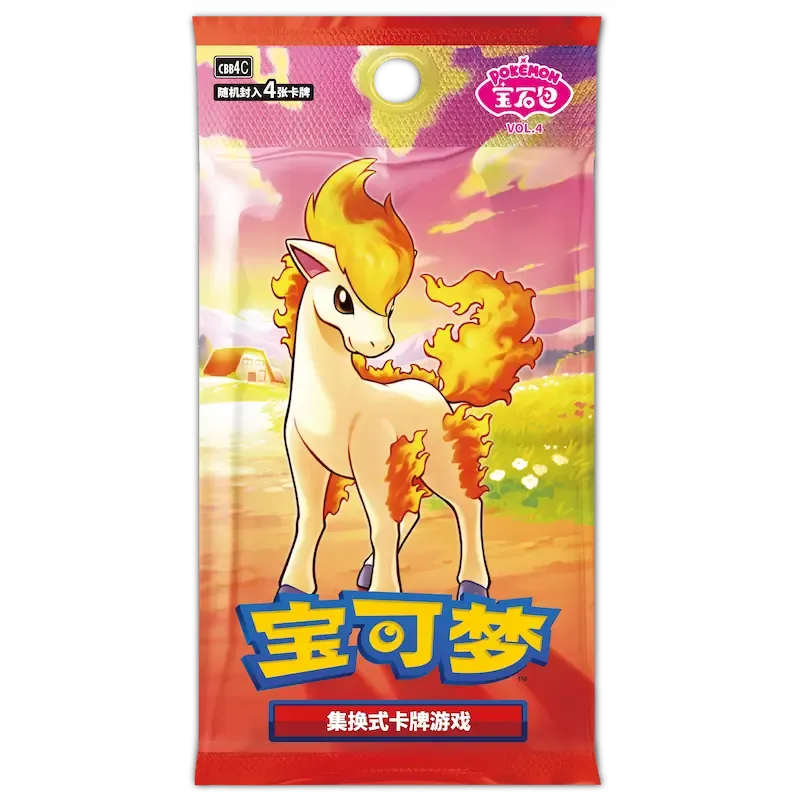 Pokémon TCG: Gem Pack Vol. 4 - Booster Pack (Kinesisk) [CBB4C]
