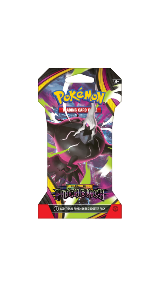 Pokémon TCG: Mega Evolution: Pitch Black - Sleeved Booster Pack