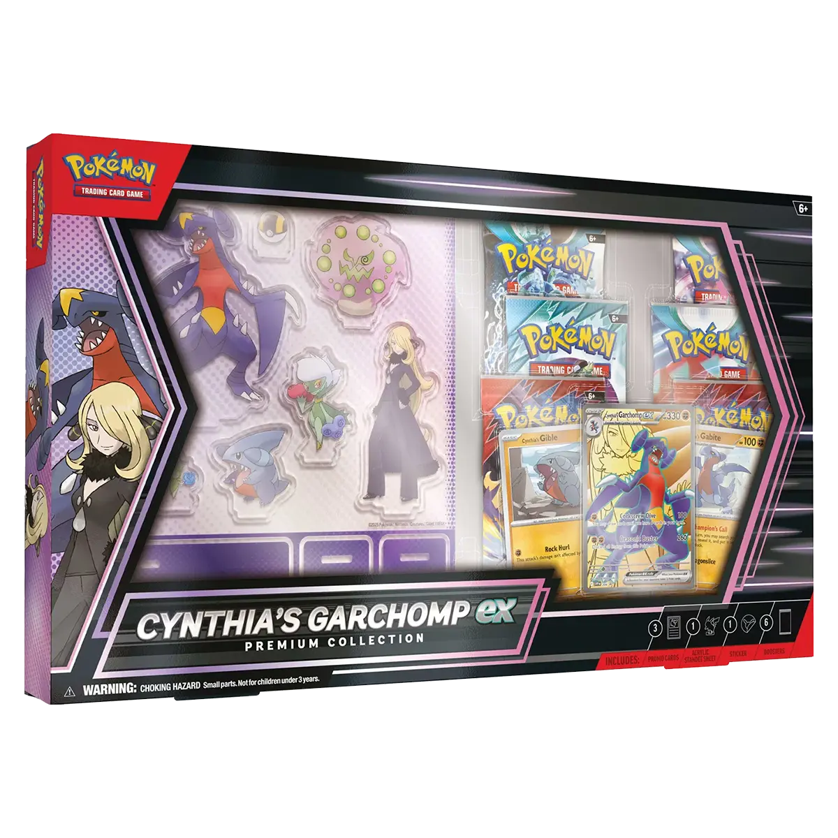 Pokémon TCG: Cynthia's Garchomp ex - Premium Collection Box
