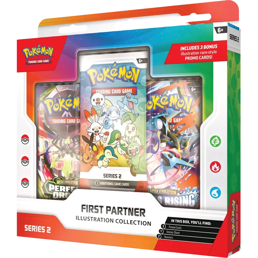 Pokémon TCG: First Partner (Series 2) - Illustration Collection