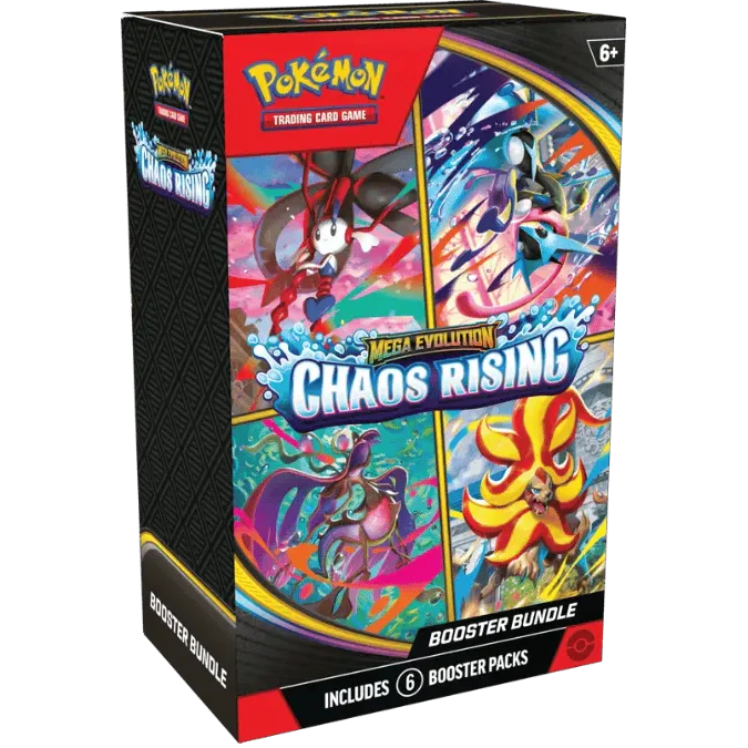 Pokémon TCG: Mega Evolution: Chaos Rising - Booster Bundle