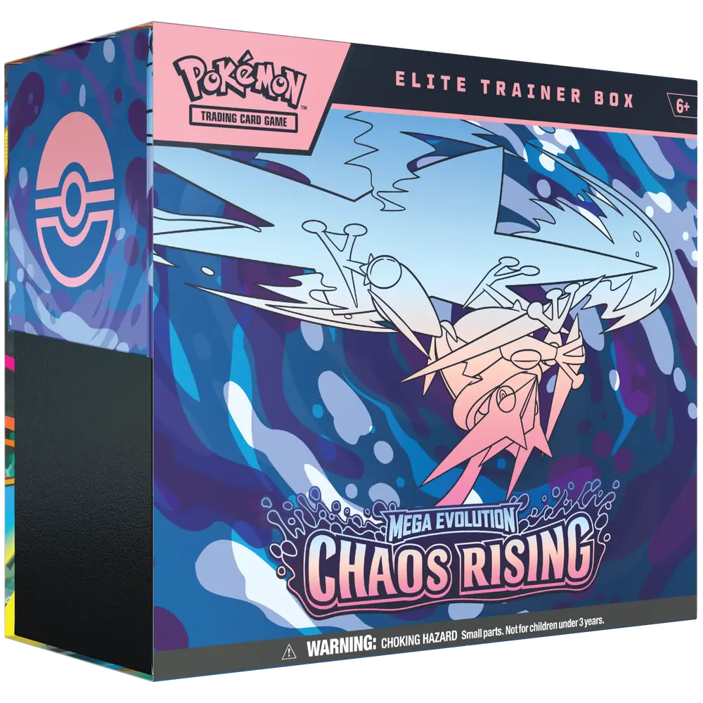 Pokémon TCG: Mega Evolution: Chaos Rising (ME04) - Elite Trainer Box (ETB)