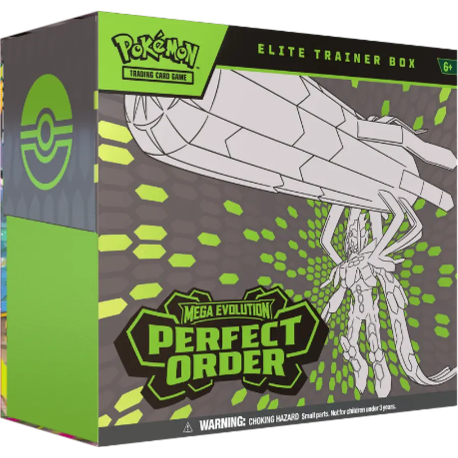 Pokémon TCG: Mega Evolution: Perfect Order (ME03) - Elite Trainer Box (ETB)