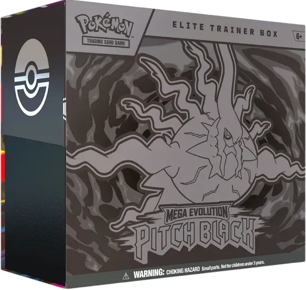 Pokémon TCG: Mega Evolution: Pitch Black - Elite Trainer Box (ETB)