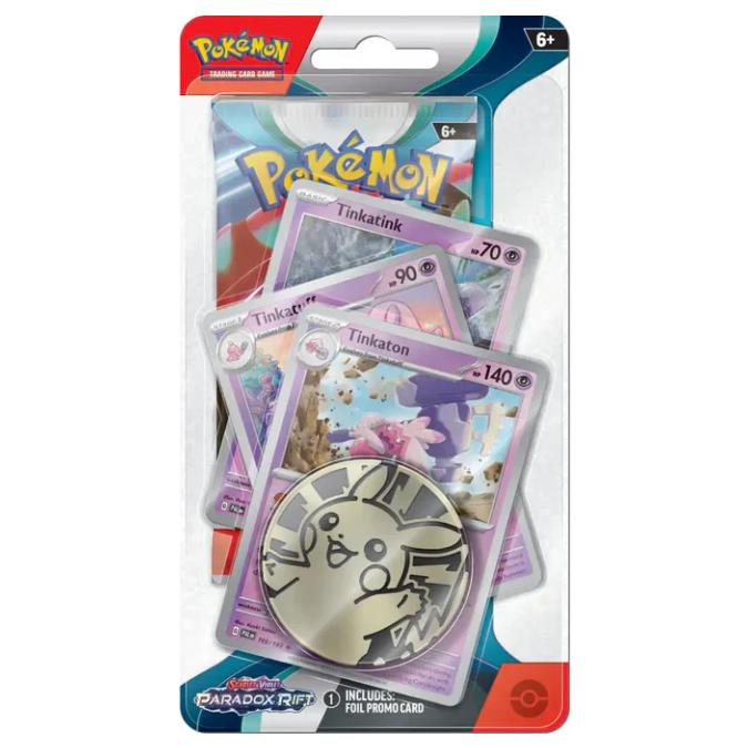 Pokémon TCG: Paradox Rift - Premium Checklane Blister - Tinkaton