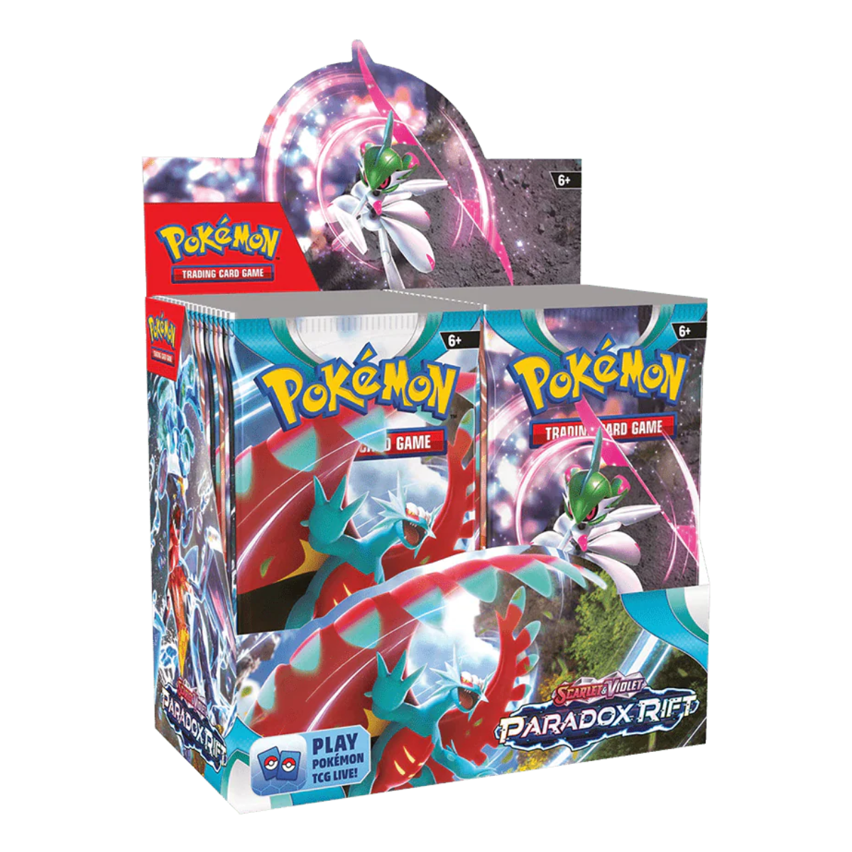 Pokémon TCG: Scarlet & Violet: Paradox Rift - Booster Box Display