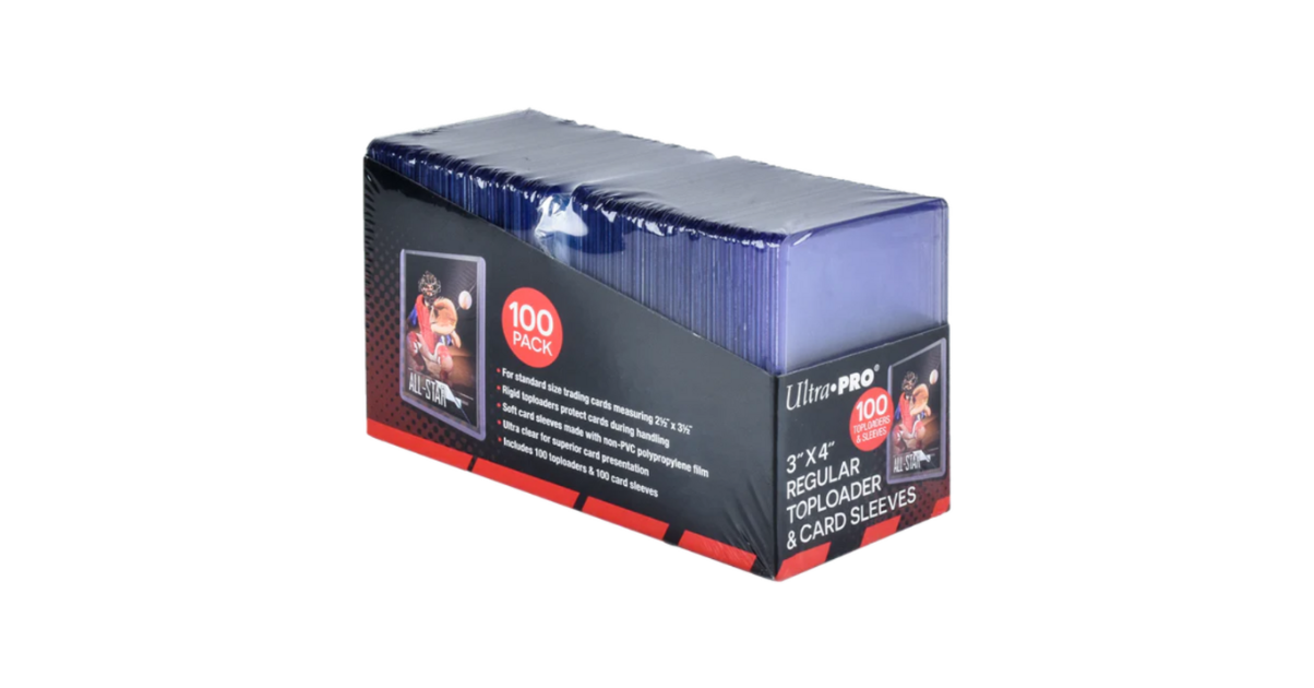 Ultra Pro 100x Toploaders + 100x Sleeves